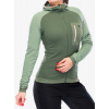 Dámska mikina na zips Dynafit Radical Polartec Hooded Jacket - sage