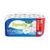 TENTO Family White toaletný papier 2-vrstvový malý kotúč 16 kotúčov biela