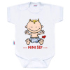 New Baby Body S Potlačou Mimi Šéf-80 (9-12m)