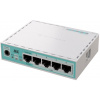 MikroTik E50UG hEX, 2x 950 MHz, 512 MB RAM, 5x GbE, L4