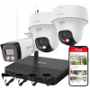 WIFIKIT-BT4-4CH + 1x WIFICAM-T4 - Sada na monitorovanie WiFi EasyLink, 1x Tubusová kamera 4Mpx + 2x Otočná kamera 4Mpx, Nahrávač NVS - HiLook by Hikvision