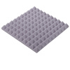 Akustický panel svetlosivý PYRAMÍDA 50x50 cm hrúbka 5cm