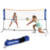 Viacúčelová nastaviteľná sieť 3v1 305x140 cm na bedminton volejbal tenis MOVEPRO bag