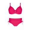 Self Dvoudílné plavky Alcudia 3 Ružová 50C