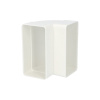 Koleno 90° vertikální VENTS 5252 - 55x110mm PVC
