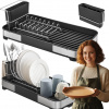 ODKVAPKÁVAČ na riad DO DREZU, sušiak na riad, nerezová oceľ
