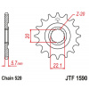JT Reťazové koliečko JT JTF 1590-13 13T, 520