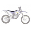 BLACKBIRD E1E02G poťah sedadla pre SHERCO SE/SEF '25 (SE/SFE všetky modely '25) PYRAMID farba čierna