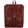 Kožený batoh koňakovo hnedý - SendiDesign Vulcano koňak
