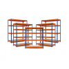 Trestles AKCIA - Balíček 5x Policový regál 1800x1600x600