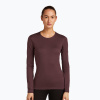 Dámske termo tričko longsleeve icebreaker 200 Oasis Crewe java