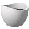Scheurich Kvetináč Wave Globe 40 cm Stony Grey