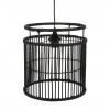 PROGARDEN Luster svietidlo závesné HOMESTYLING 28 x 30 cm ČIERNA KO-NB1305220