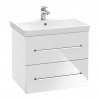 Villeroy & Boch AVENTO : spodná skrinka 580x514x452mm, 2 výsuvné diely, Crystal White, A88900B4