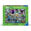 RAVENSBURGER Puzzle Challenge: Minecraft 1000 dielikov