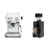 Ascaso Dream ONE, Cloud White + Eureka Mignon Zero, BL black