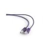 Gembird patch kábel CAT5e, UTP, 0,25 m, fialový PP12-0.25M/V