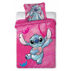Detské obliečky 100x135 + 40x60 Stitch Ružové - HIT