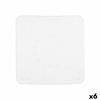 Berilo Protišmyková podložka do sprchy Biela PVC 53 x 52,5 x 1 cm (6 ks)