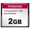 Transcend 2GB INDUSTRIAL TEMP CF180I CF CARD, (MLC) paměťová karta (SLC mode), 85MB/s R, 70MB/s W TS2GCF180I