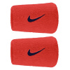 Froté NIKE ACCESSORIES SWOOSH DOUBLEWIDE WRISTBANDS N.000.1586.634 – Červená
