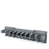 Prosperplast Závesný držiak na náradie MULTI HOLDER viacúčelový vešiak 597 x 128 x 118 - sivý