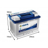 Baterie Varta BD E12, 74 Ah, 680 A, 12 V