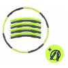 Hula hoop - Farebné Hula-Hoop (4 zelená 4 čierna) 80 cm (Hula hoop - Farebné Hula-Hoop (4 zelená 4 čierna) 80 cm)