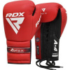 RDX Šněrovací tréninkové rukavice APEX červené 14 oz