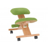 Ergonomická kľakačka, zelená/buk, GROCO