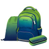 Oxybag Školský set 3-dielny OXY NEXT Ombre Green