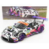 Minichamps Porsche 911 991 Gt3 R Team Iron Force Racing N 69 Gt Masters 2019 J.e.slooten - L.luhr 1:18 Biela čierna fialová