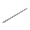 ALCA Nerezová lišta pre spádovanú podlahu, ľavá APZ903M/1200 pre dlažbu do 14mm,matná APZ903M/1200