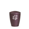 Zvieracia urna Elegance Paw - Berry 0,5l