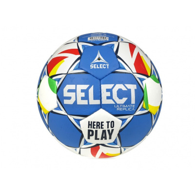 Select Míč házená HB Replica EHF Euro 2024 Men - 3 (modrá)