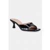 Kožené lodičky Love Moschino čierna farba, JA28045G1MIH0000 EUR 37