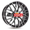 MAM RS4 8x18 5x112 ET45 BLACK FRONT POLISH