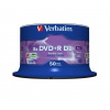 VERBATIM DVD+R(50-pack)/Double Layer/Spindle/ 8X 8.5GB Matt Silver 43758