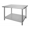 Centrálny pracovný stôl Hendi Budget Line - 1200x600x850 mm