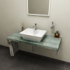 Sapho AVICE doska 90x50cm, Aquamarine SPH AV096
