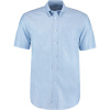 Kustom Kit Košile KK 350 Oxford, krátký rukáv, pánská COT430350037jh-light blue Modrá světlá 16,5