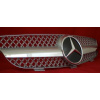 Sportovní maska Mercedes CLK W209, stříbrná-chrom