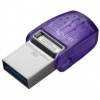 USB flashdisk Kingston DataTraveler microDuo 3C 128GB (DTDUO3CG3/128GB) fialový