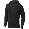 Mikina ELEVATE ARORA HOODED FULL ZIP SWEATER černá S