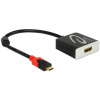 Delock 62730 USB-C® / HDMI adaptér [1x USB-C® zástrčka - 1x HDMI zásuvka] čierna; 62730