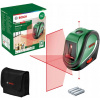 ČERVENÝ KRÍŽOVÝ LASER 0603663802 BOSCH UNIVERSALLEVEL 2
