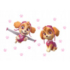 Nástenné nálepky hliadka Paw Patrol Skye (Nástenné nálepky hliadka Paw Patrol Skye)