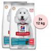 Hill's Science Plan Hypoalergénne pre stredné dospelé psy s lososom 2 x 12 kg