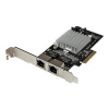 StarTech.com Dual Port PCI Express (PCIe x4) Gigabit Ethernet Server Adapter - 2 Port Network Card - Intel i350 NIC - GbE Network Card (ST2000SPEXI) - Síťový adaptér - PCIe 2.1 x4 - Gigabit Ethernet x