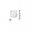 Nedis ZBSM20WT - SmartLife pohybový senzor| Zigbee 3.0 | Napájení z baterie a z USB | Rozsah detektoru: 7 m | Bílá (ZBSM20WT)